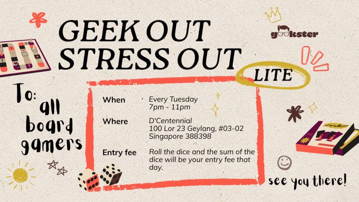 Geek Out, Stress Out!: Lite