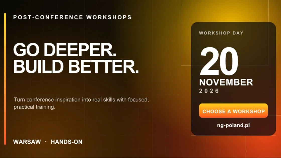 Post-Conference Workshops 2026 | 20 November (paid, ticket required)