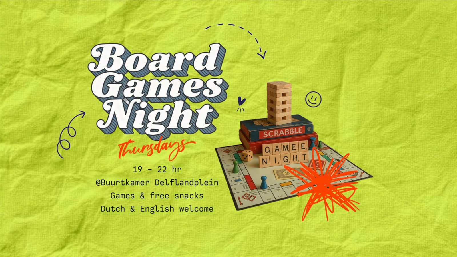 [Postponed] Community Board Games Night