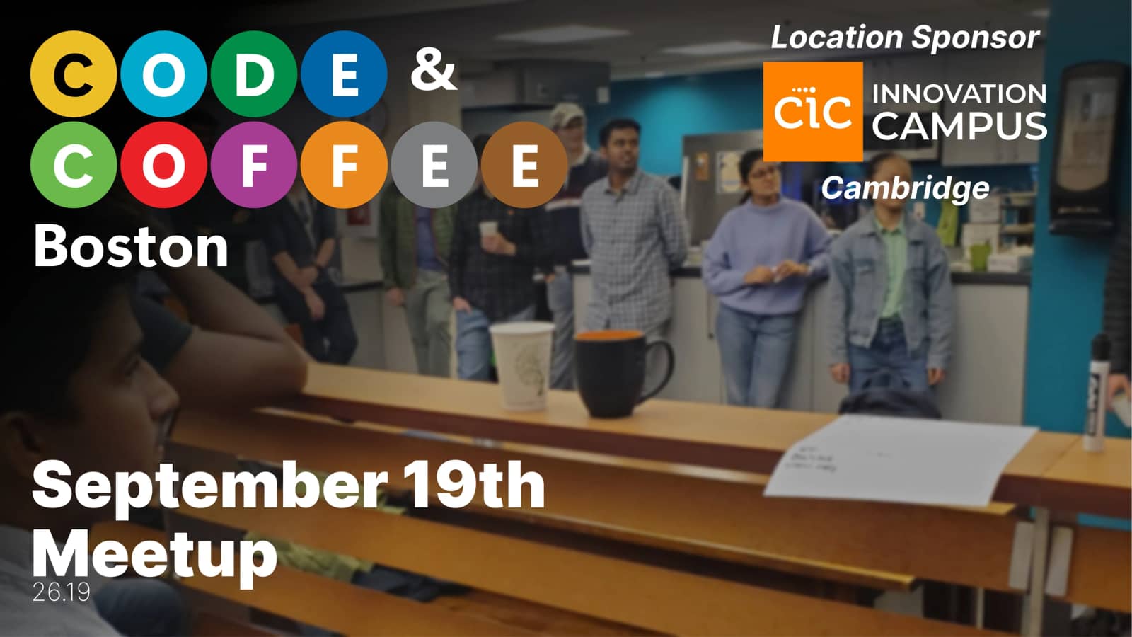Boston Code and Coffee @ CIC