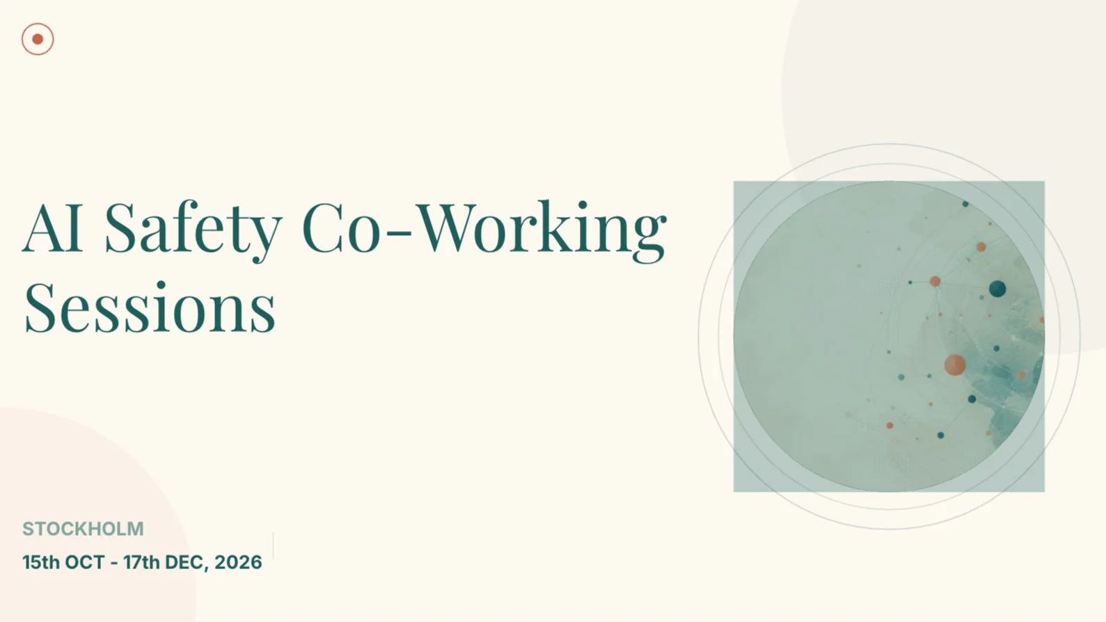 [Meet-Up] AI Safety Co-working sessions