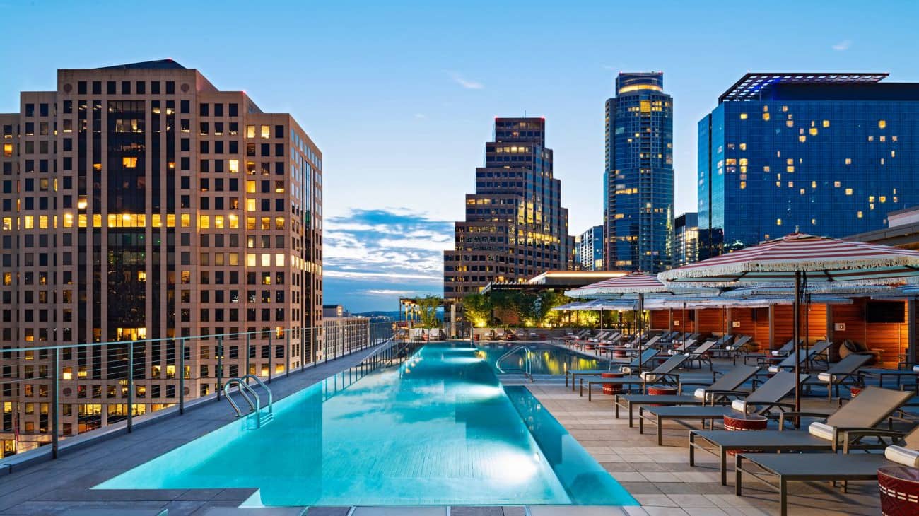 JW Marriot Poolside Drinks