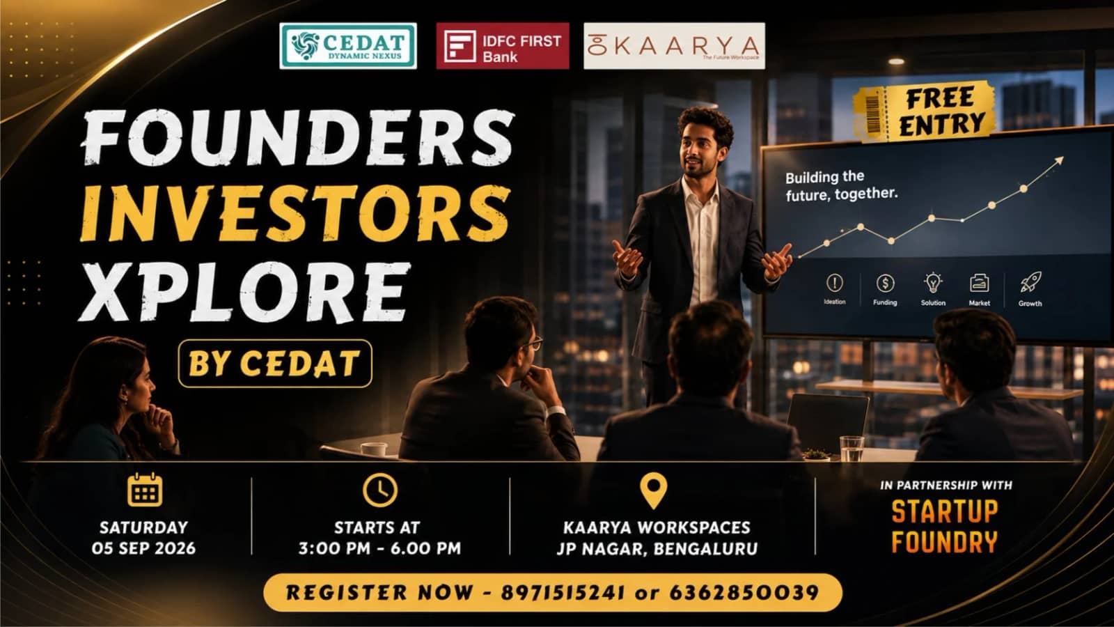 Founders & Investors Xplore by CEDAT