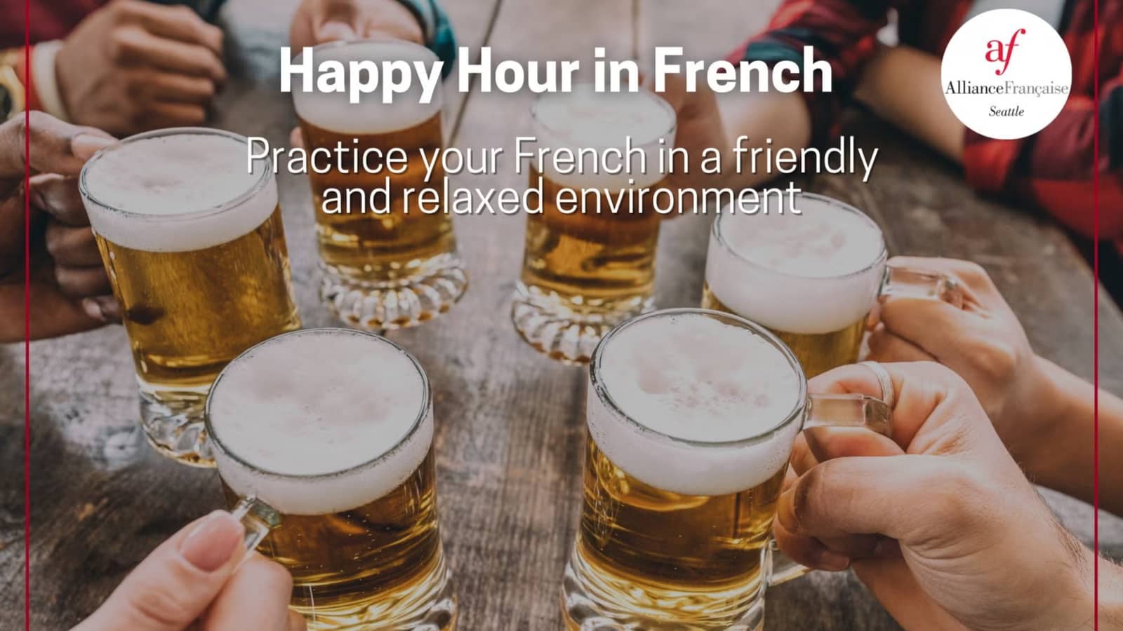 Happy Hour in French [In Person]