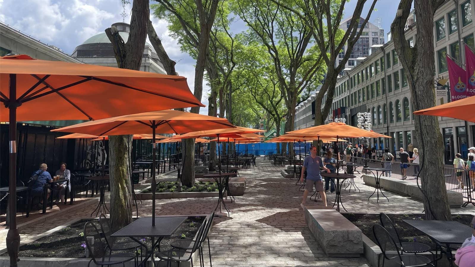 Making Connections at Tree House Brewing Outdoor Beer Garden