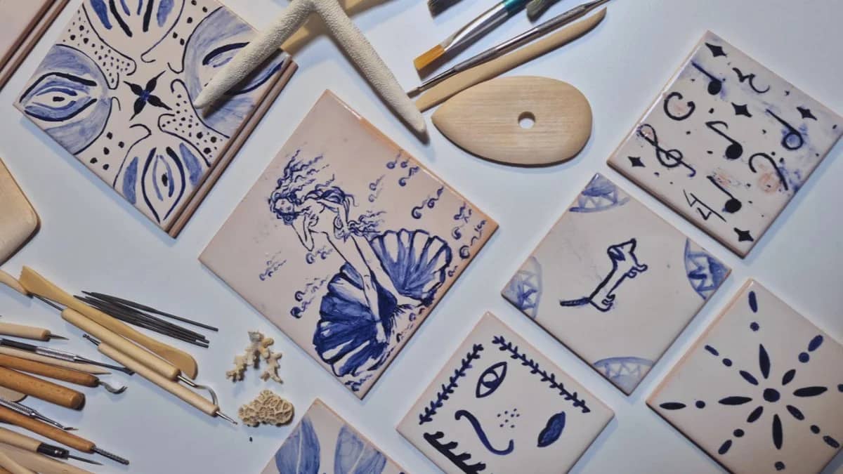 Lisbon Freehand Tile Painting and Craft Beer