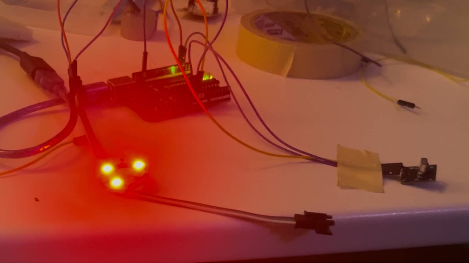 Build a remote controlled led light strip