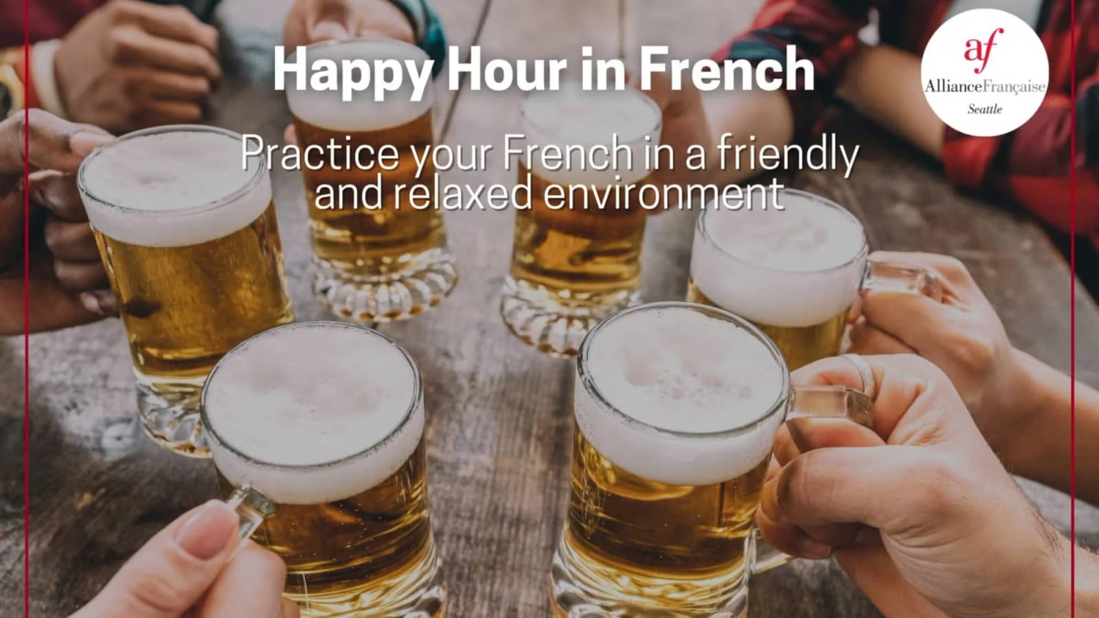 Happy Hour in French [In Person]