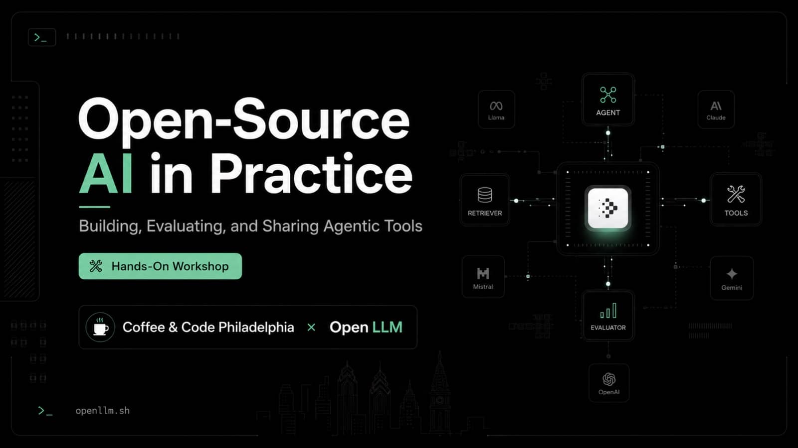 Open-Source AI in Practice: Building, Evaluating, and Sharing Agentic Tools
