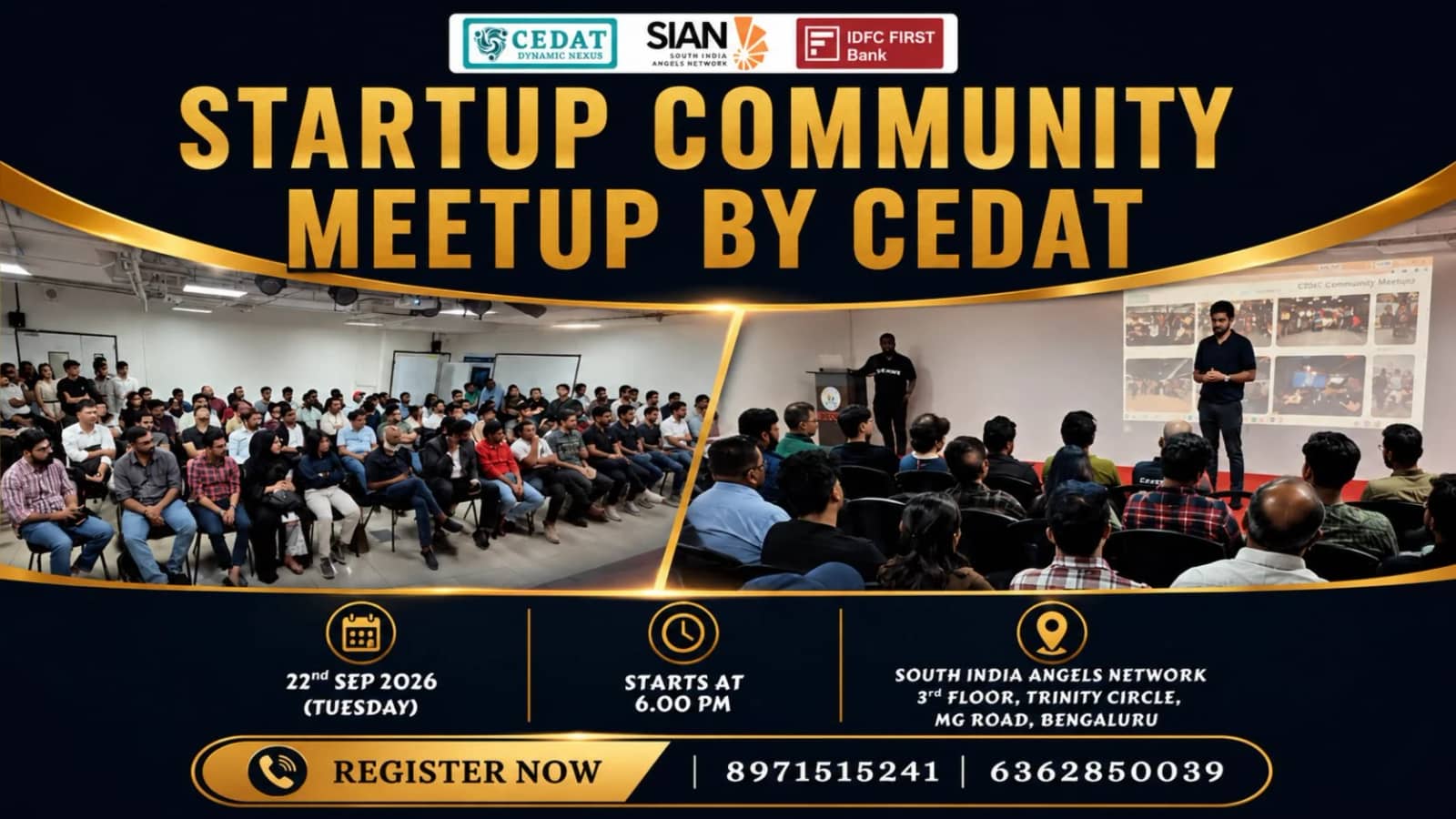Startup Community Meetup by CEDAT