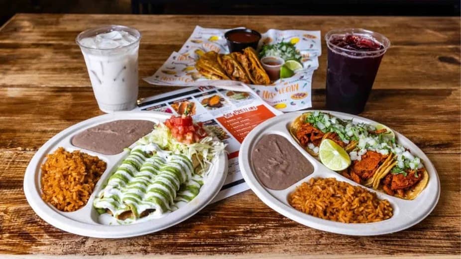 🌱 Dinner at Nissi VegMex! 🌯