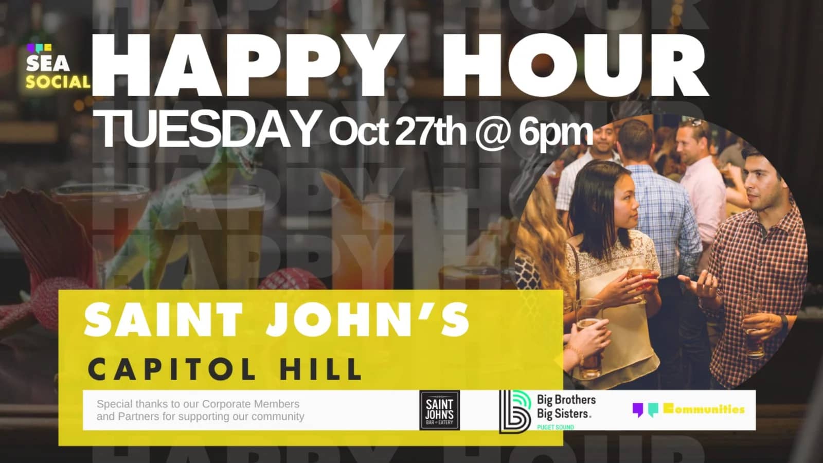 Last Tuesday Happy Hour - Seattle | October '26