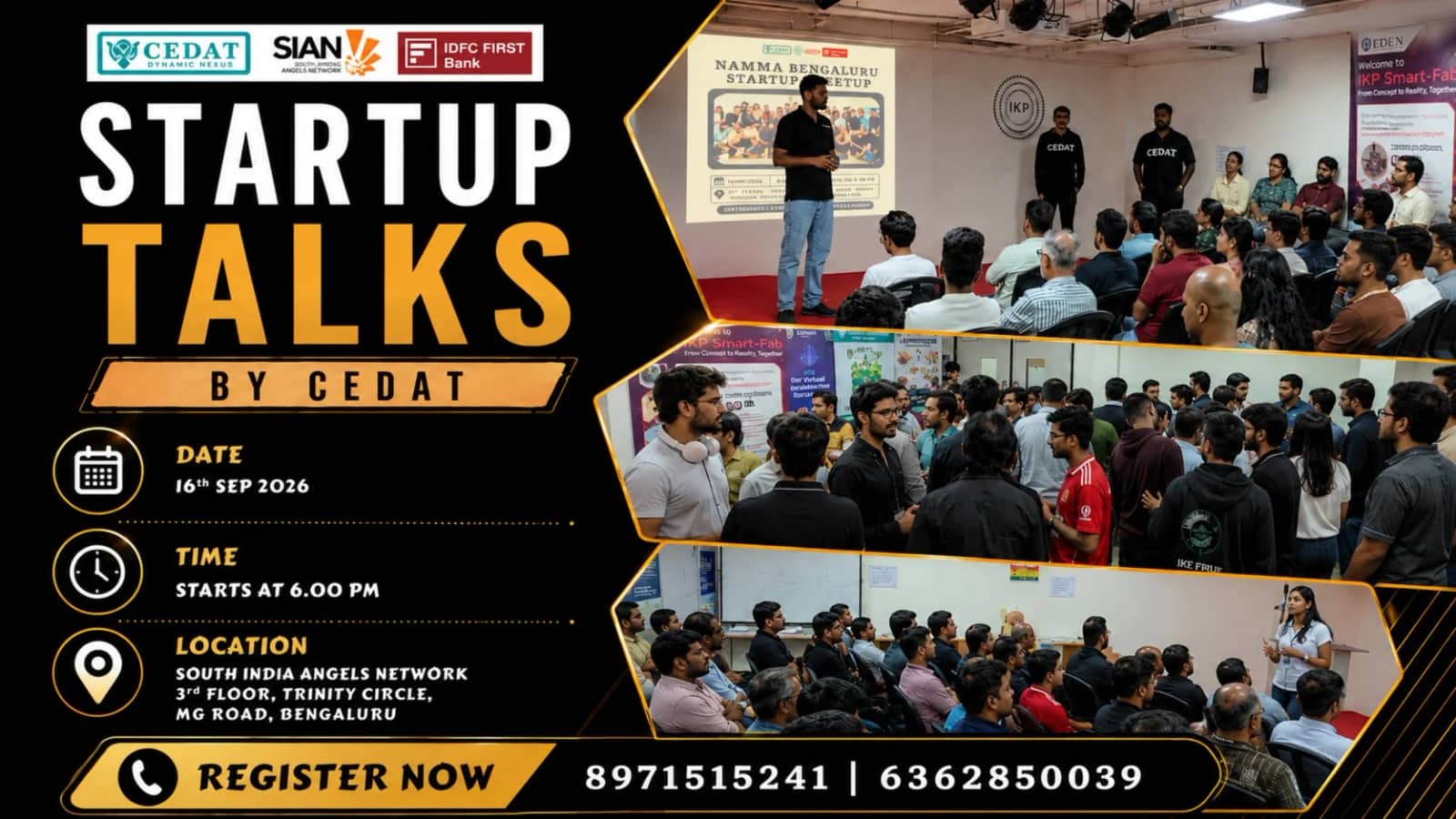 Startup Talks by CEDAT