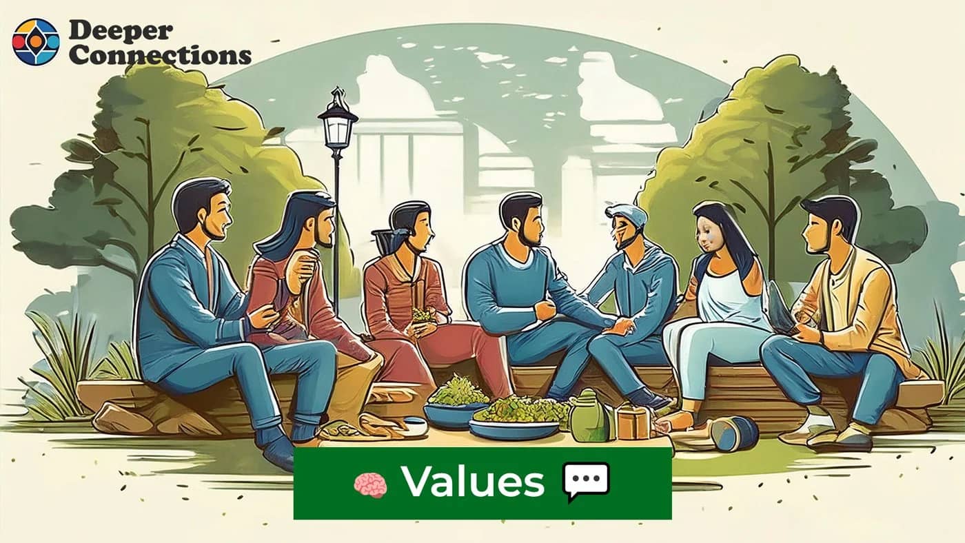 Deeper Discussions - Values in the Park π³π²