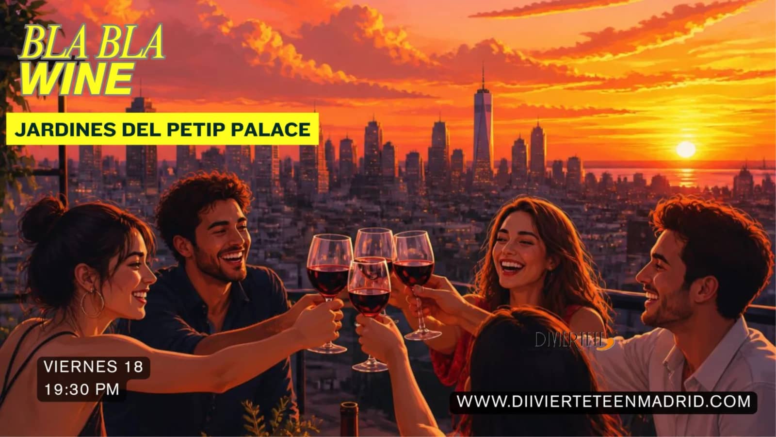 TARDEO Y BLA BLA WINE EN EL JARDIN DEL PETIT Y RAMSES CLUB.