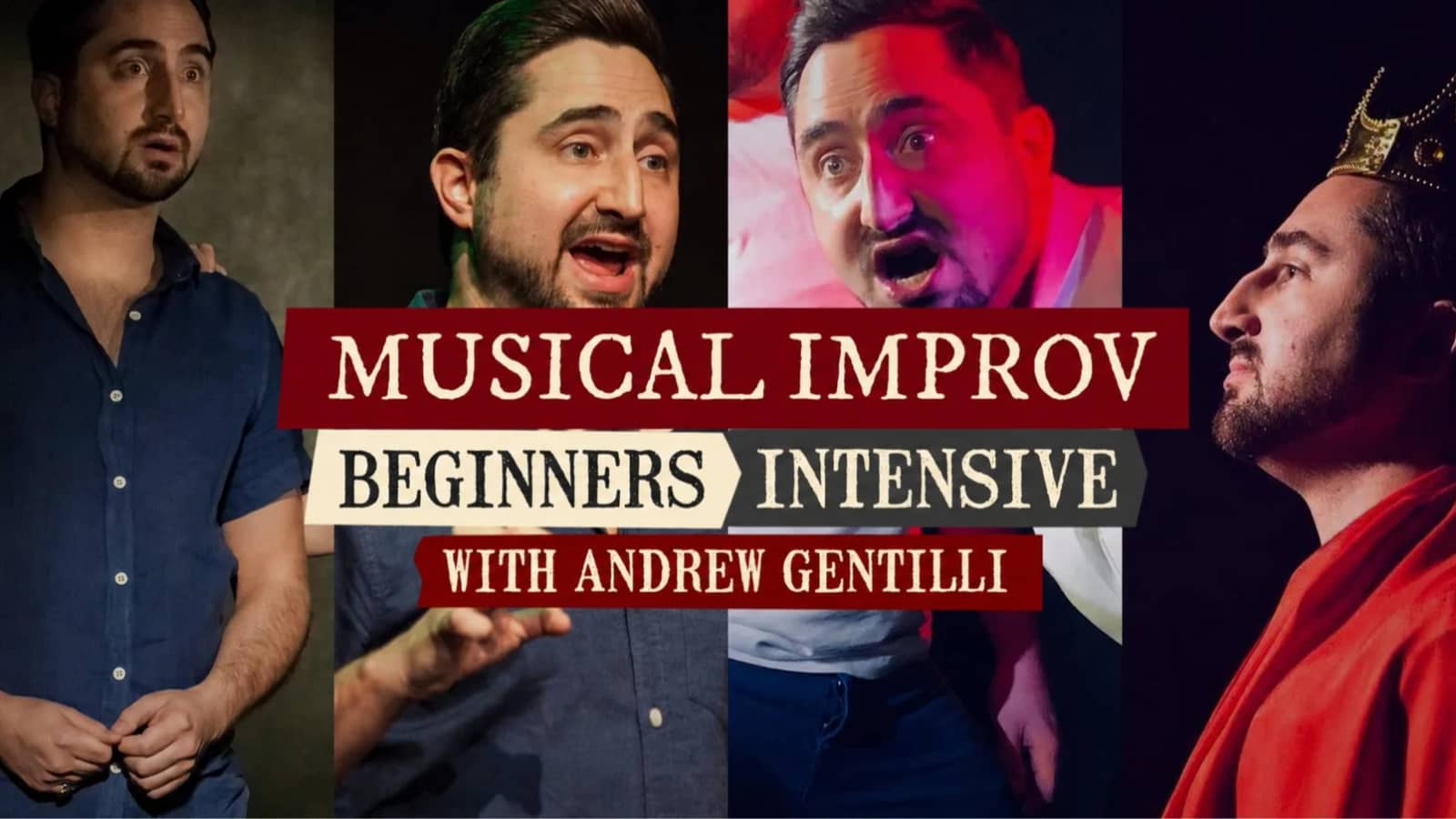 MUSICAL IMPROV WITH ANDREW GENTILLI – BEGINNERS INTENSIVE FOR ADULTS AUTUMN 2026