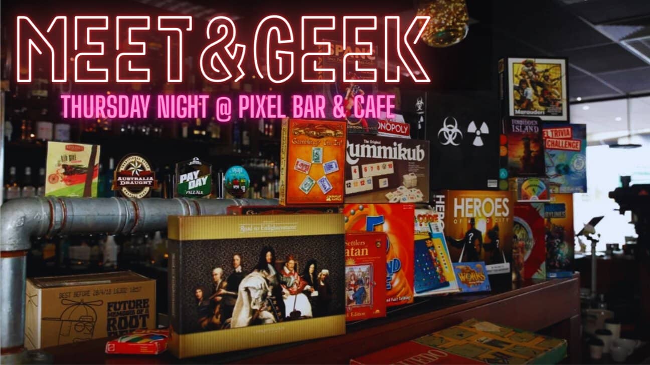 Meet & Geek Thursday @ Pixel Bar & Cafe