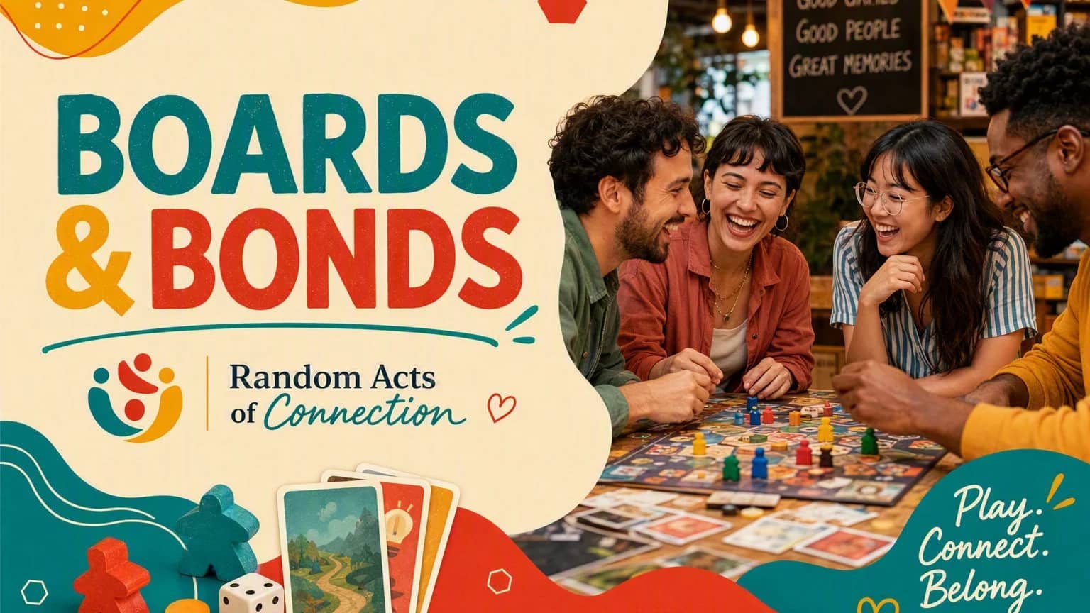 Boards & Bonds: A Casual Evening of Board Games and D&D