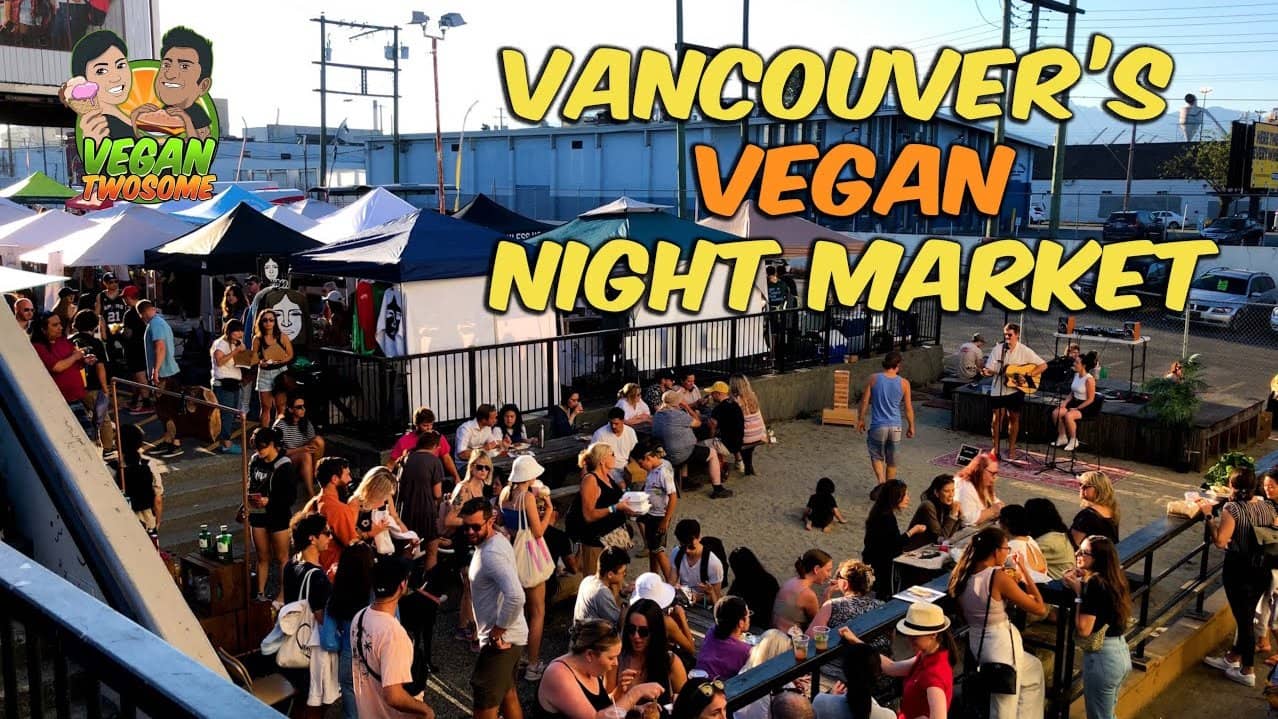 Lakefront Vegan Night Market - Vancouver 45+ Friends, Fun, Food