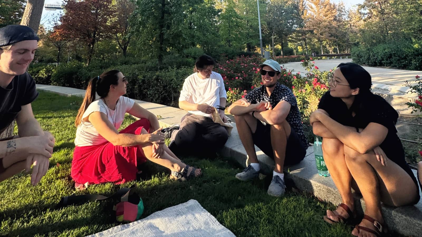 Language Exchange Walking & Picnic in Madrid