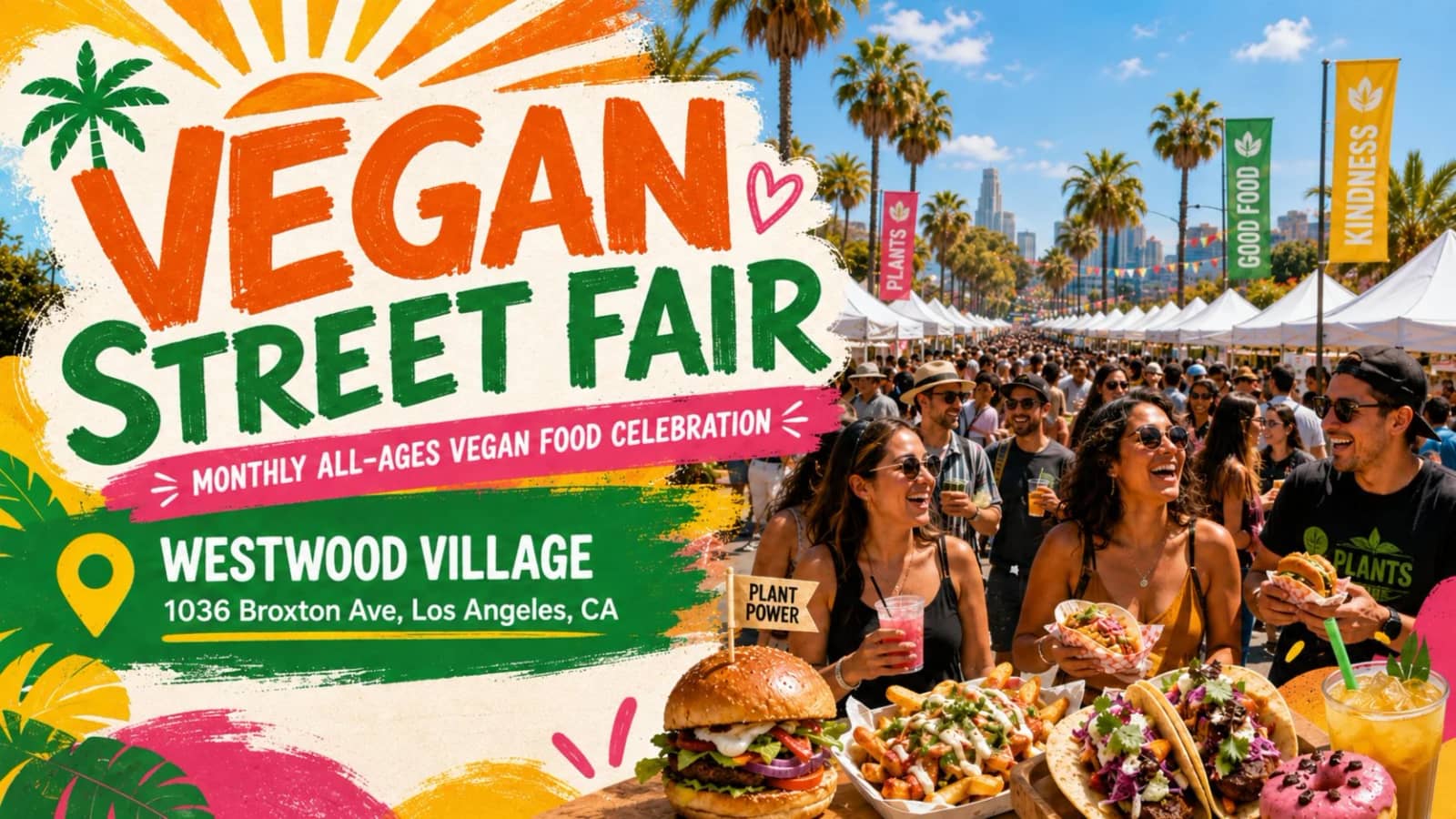 Vegan Street Fair Los Angeles