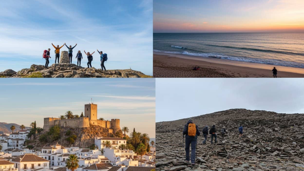Sierra Nevada: Veleta · Mulhacén · Playa · Granada