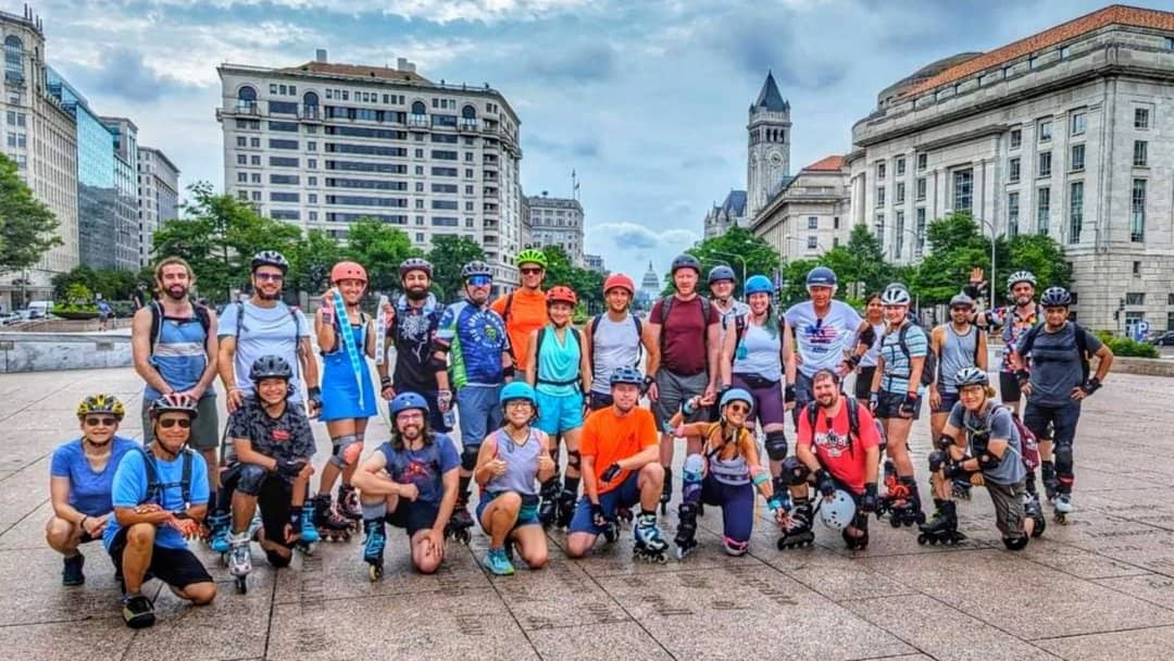 Sunday Skate with The Washington Area Roadskaters!