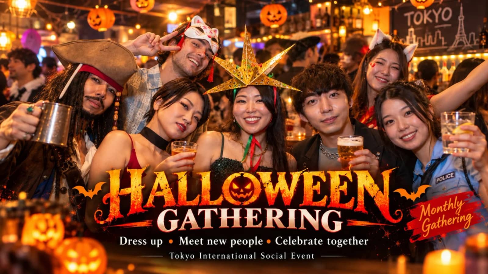 🎃 TOKYO HALLOWEEN 👻Monthly Gathering / ハロウィン・パーティー2026