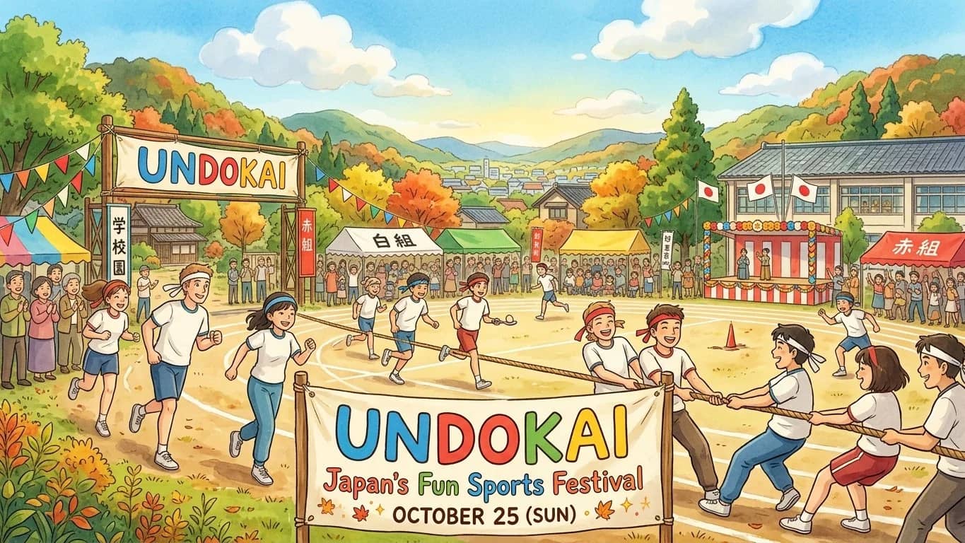 🏃‍♂️🏃‍♀️🏅 運動会 🎌 日本の楽しいスポーツフェスティバル 🎉 ピクニック 🧺