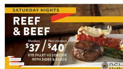 Saturday Night Surf & Turf 22 km social
