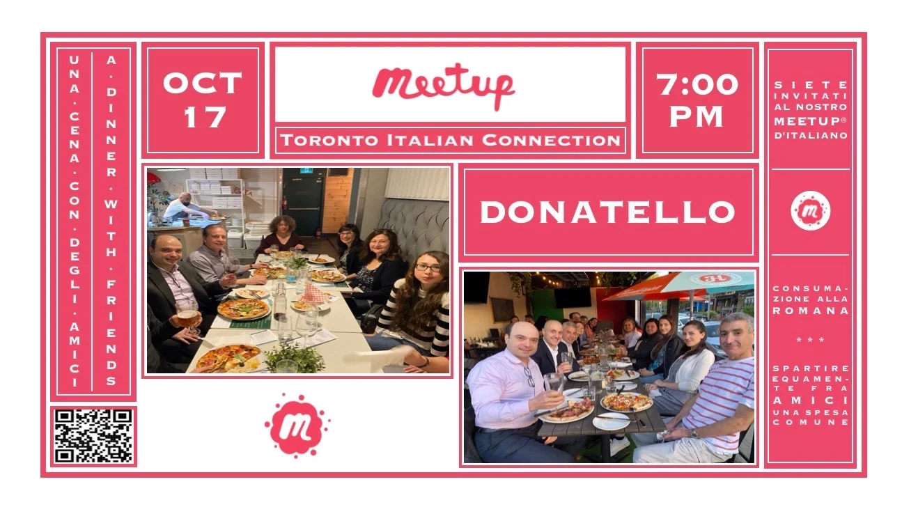 UNA CENA CON DEGLI AMICI / A DINNER WITH FRIENDS