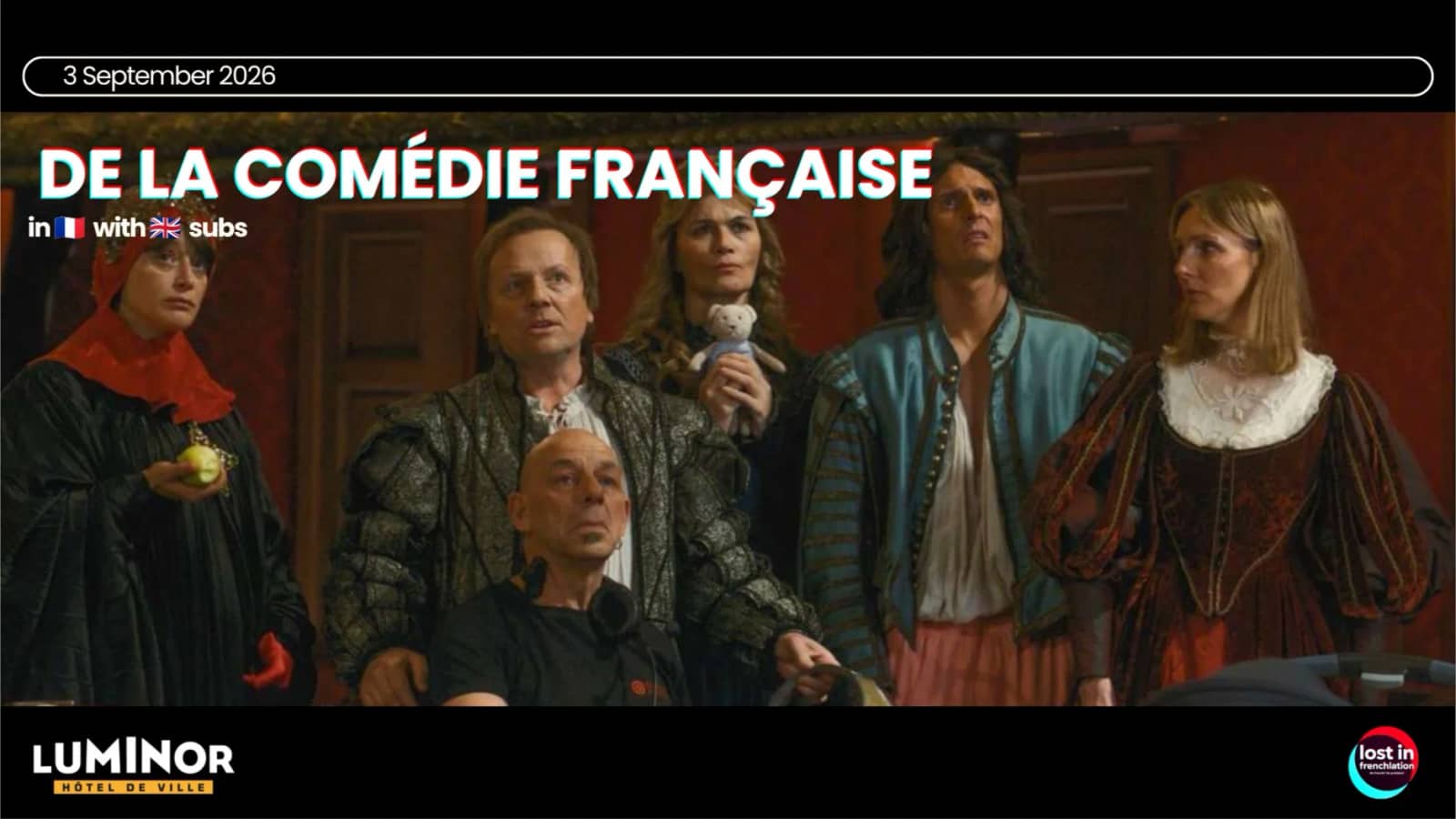 Drinks & Movie Night 🍿 De La Comédie Française