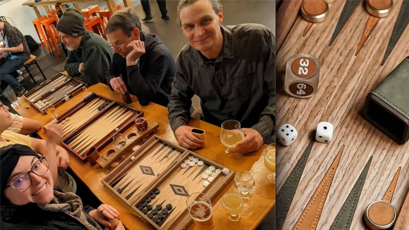 Come play Backgammon and hang out -- any level of experience welcome!