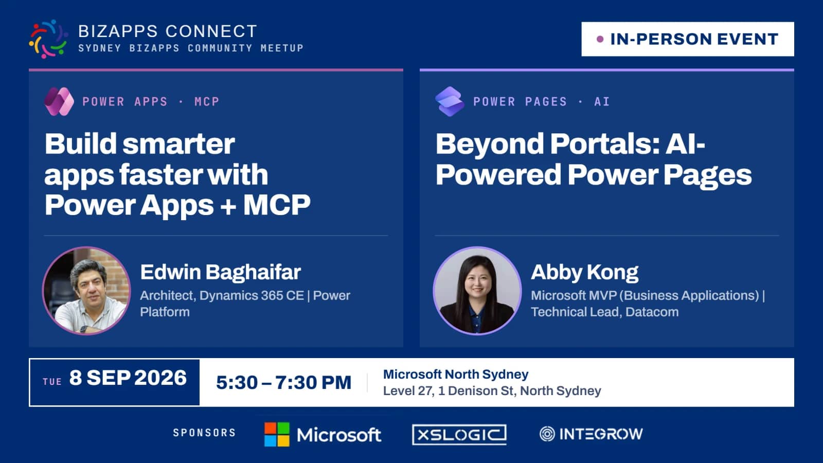 BizApps Connect September 2026 Meetup