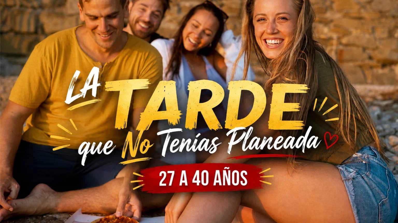 Conoce gente nueva en Bcn (27-40 años) | Conversaciones que conectan