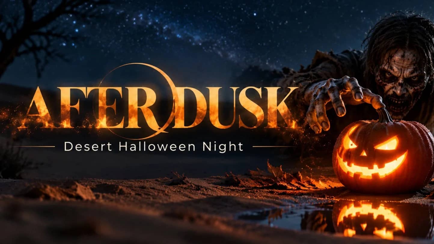 🎃 AFTER DUSK: desert Halloween Night