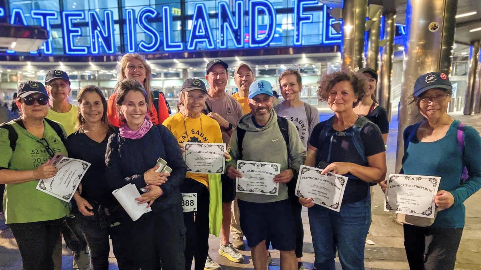 Reverse Saunter — 34 miles