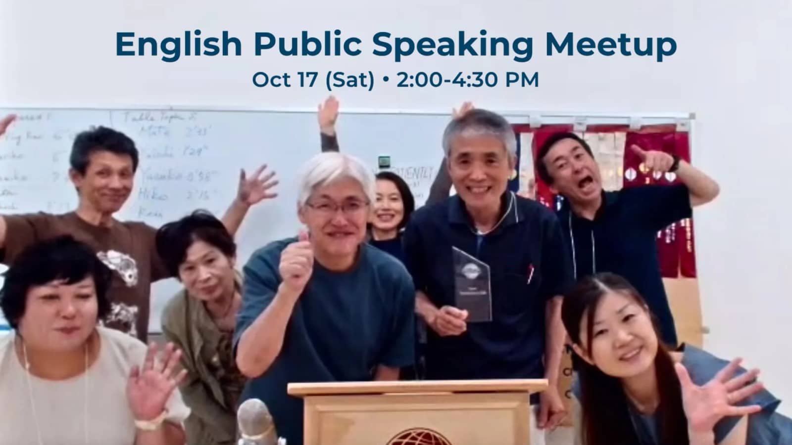 English Public Speaking Practice | Senri Toastmasters Osaka (Hybrid) Sep 19 #219