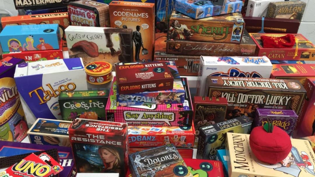 English Board Gaming at Six Café
