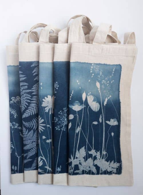 Sunday Cyanotypes: Print Your Own Cyanotype Totebag 09.08