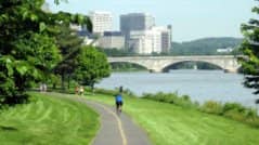 Bike Mt. Vernon Trail: DC Down to Visitor Center. 40+