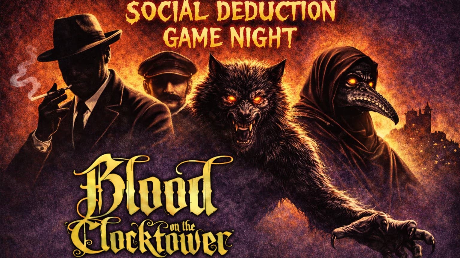 InnerCircle Blood on the clock tower with Social deduction games