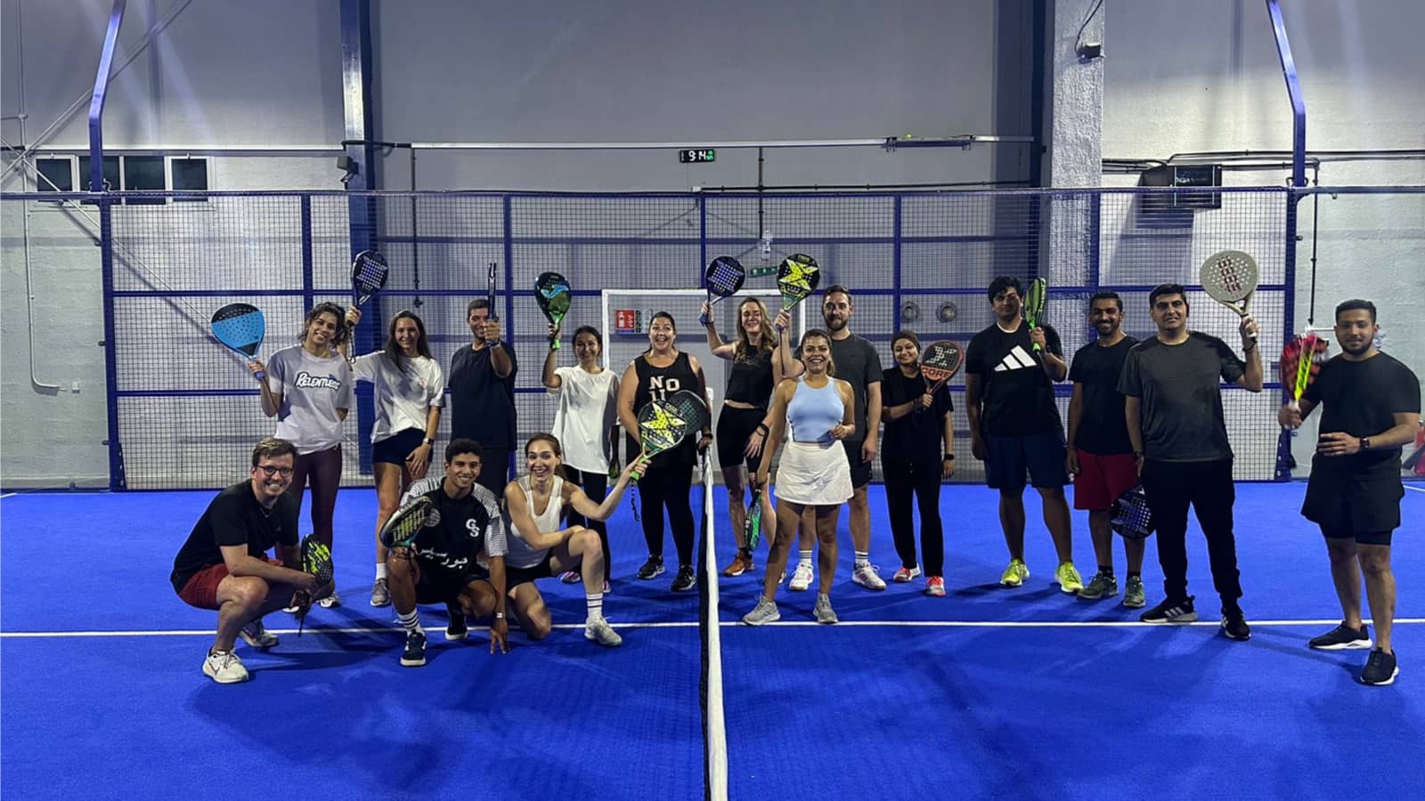 Padel Social Game (Racket & Balls Included)