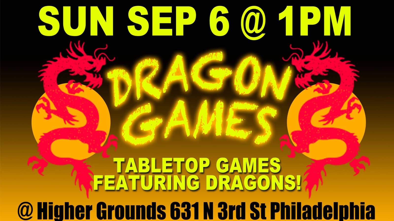 Board Game Day featuring DRAGON GAMES!