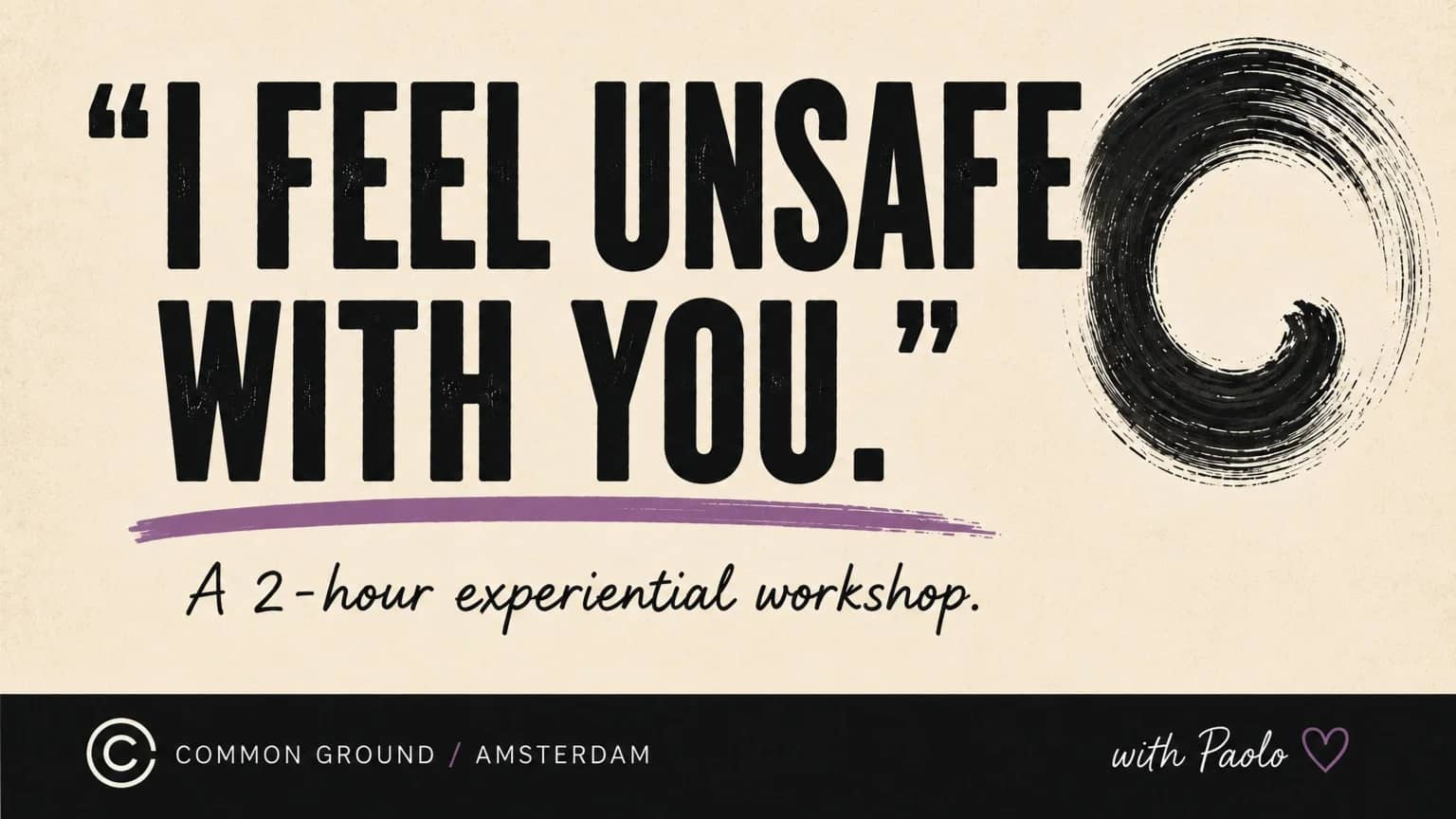 JUST LISTEN | A 2-Hour Workshop to Transform How We Connect