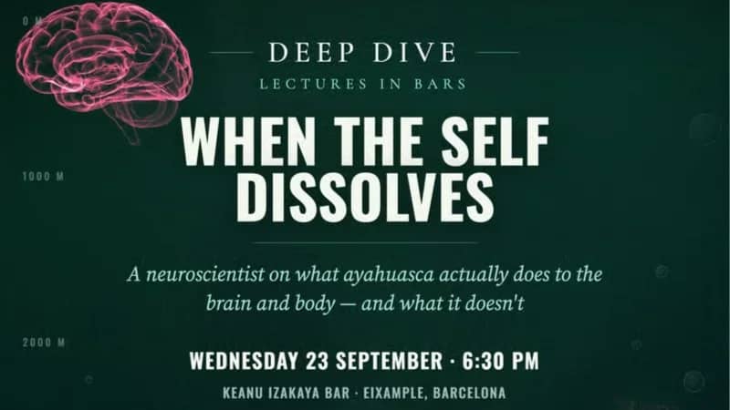 Deep Dive Lectures - When the Self Dissolves: What Ayahuasca Does to the Brain