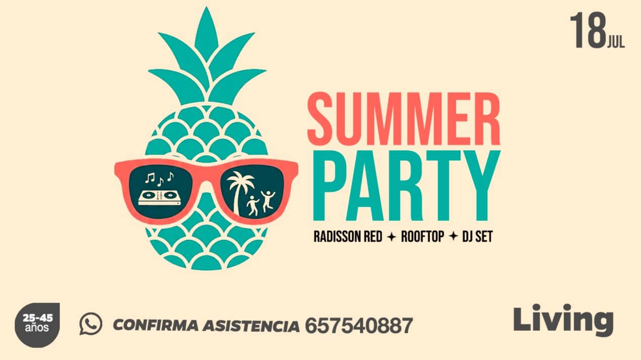 RADISSON RED SUMMER PARTY ¡¡La fiesta del verano!!