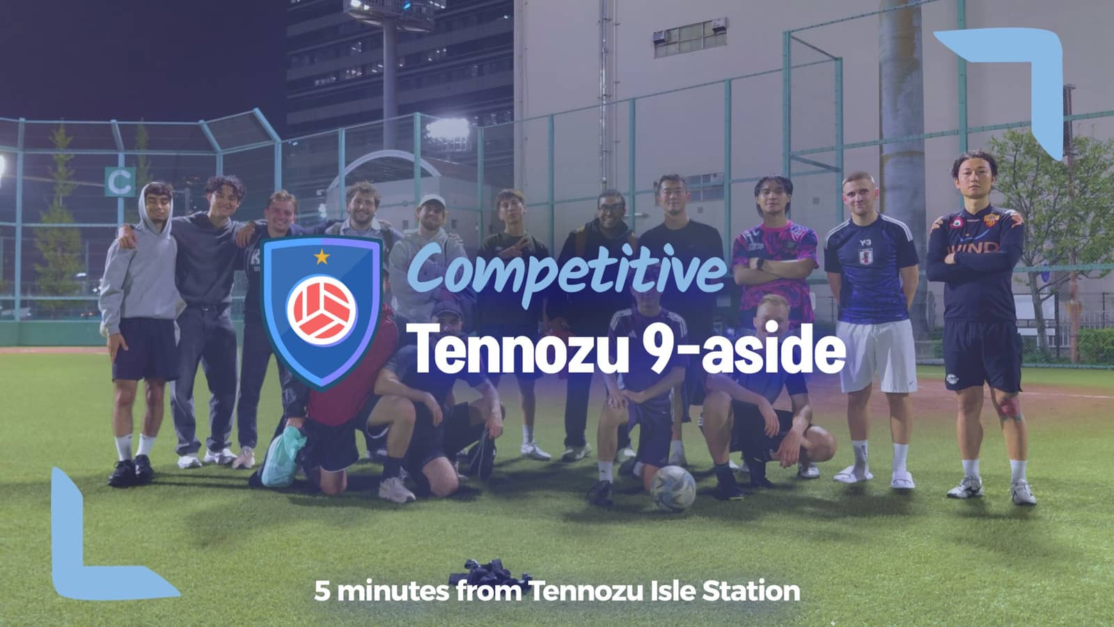 ⚽️ 9-aside Soccer @ Shinagawa (Tennozu)