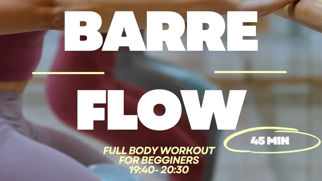 Barre flow - full body training for begginers