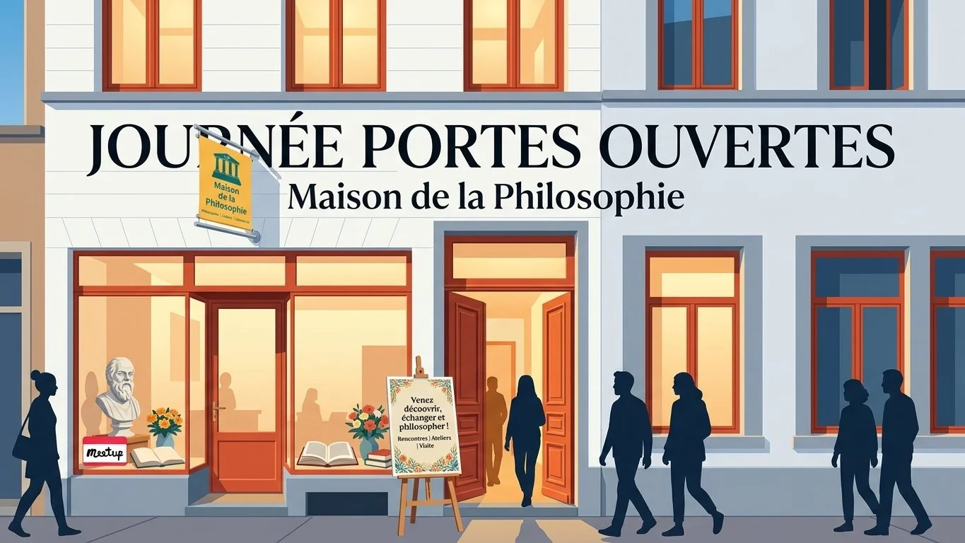 Viens découvrir la Maison de la Philo
